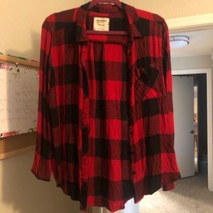 Red and black flannel